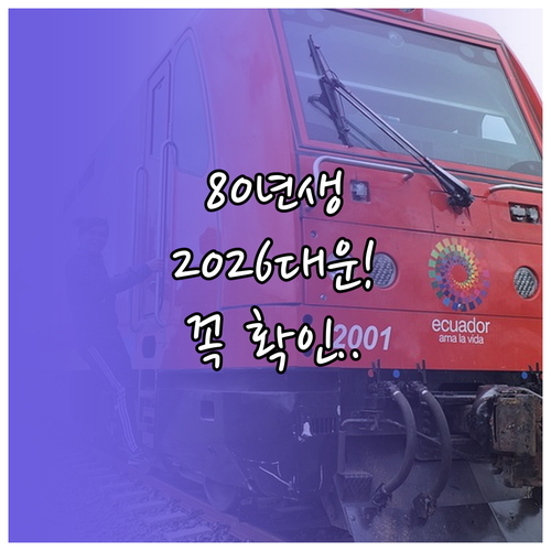 2026년 1980년생 원숭이띠 운세..