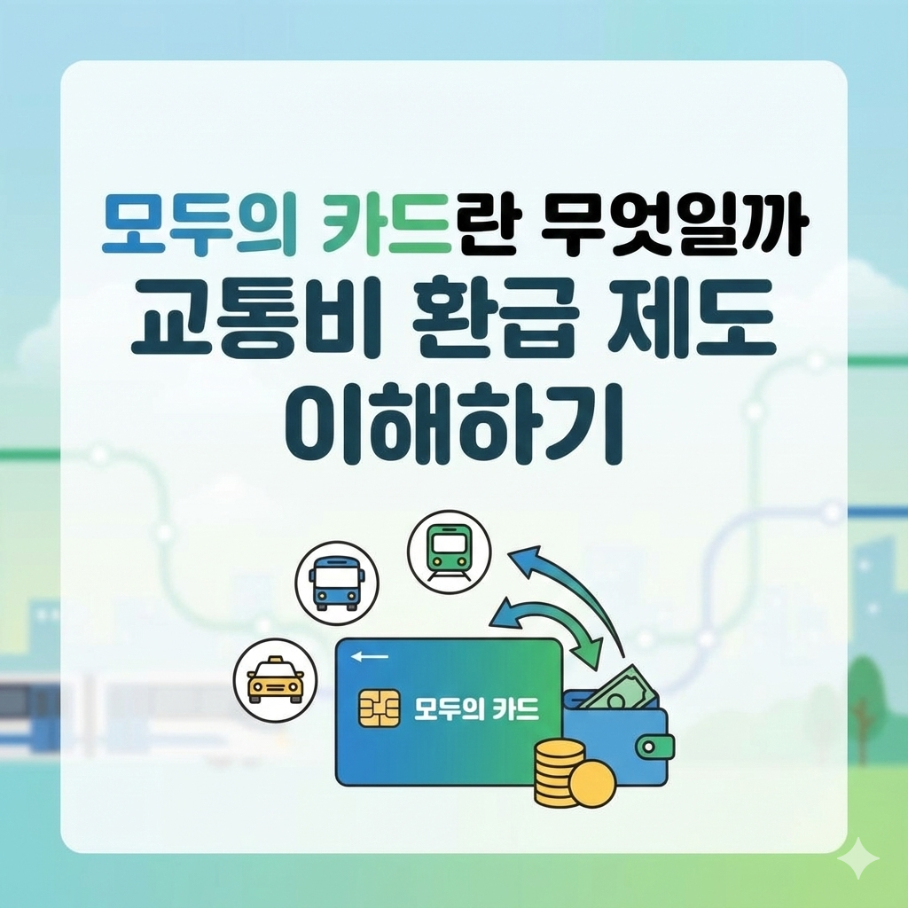 모두의 카드란 무엇일까 교통비 환급 제도 이해하기