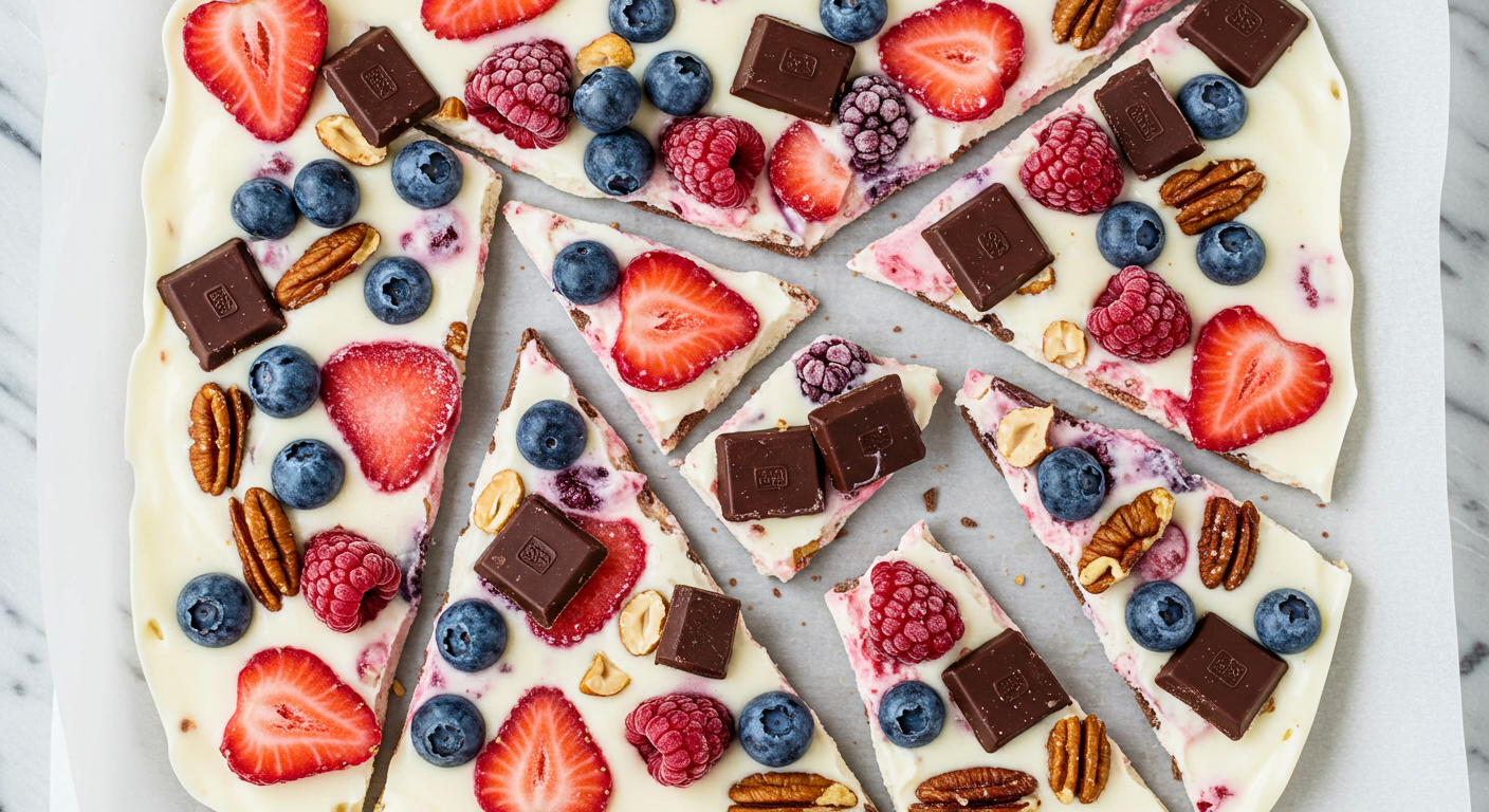 요거트로 만드는 초간단 디저트 아이디어 3가지 (파르페, 요거트바, 치즈케이크)