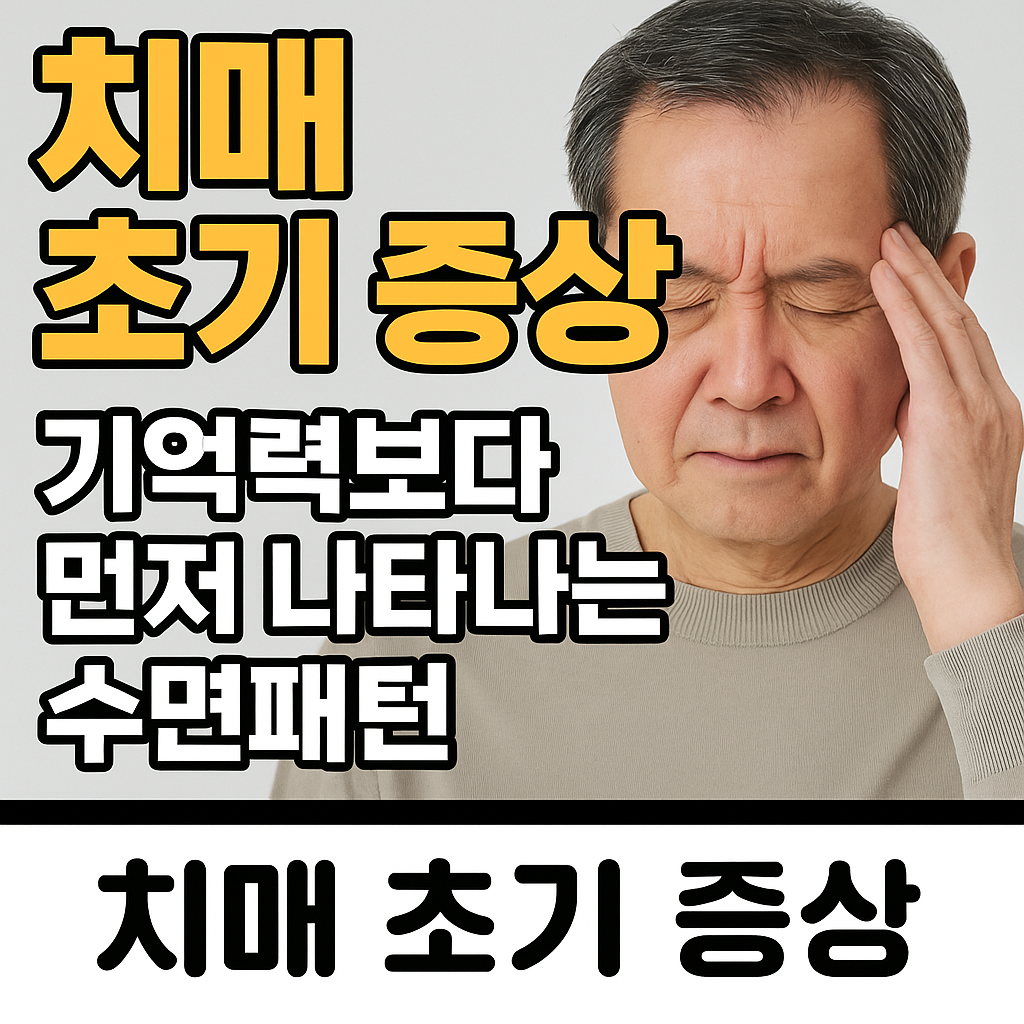 치매 초기 증상