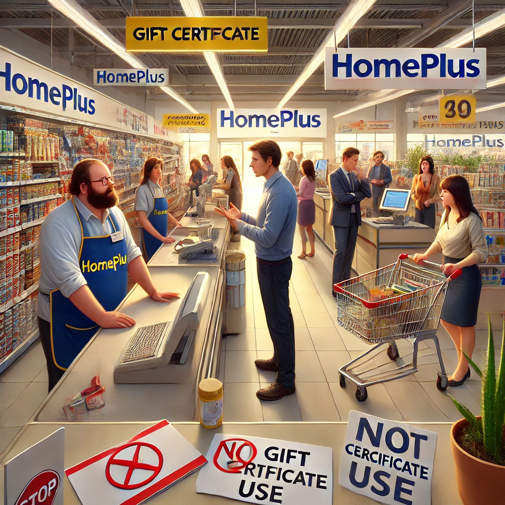 홈플러스 상품권 사태