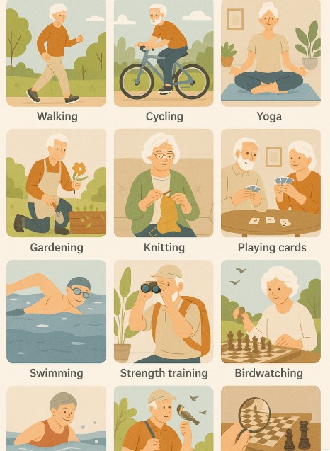 60대 취미생활 이미지