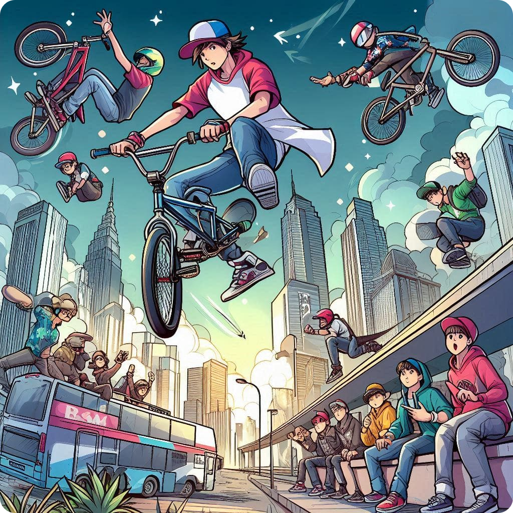 BMX Stunt Riding