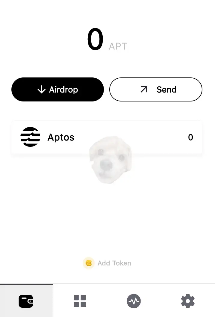 지갑 코인 에어드랍 사진