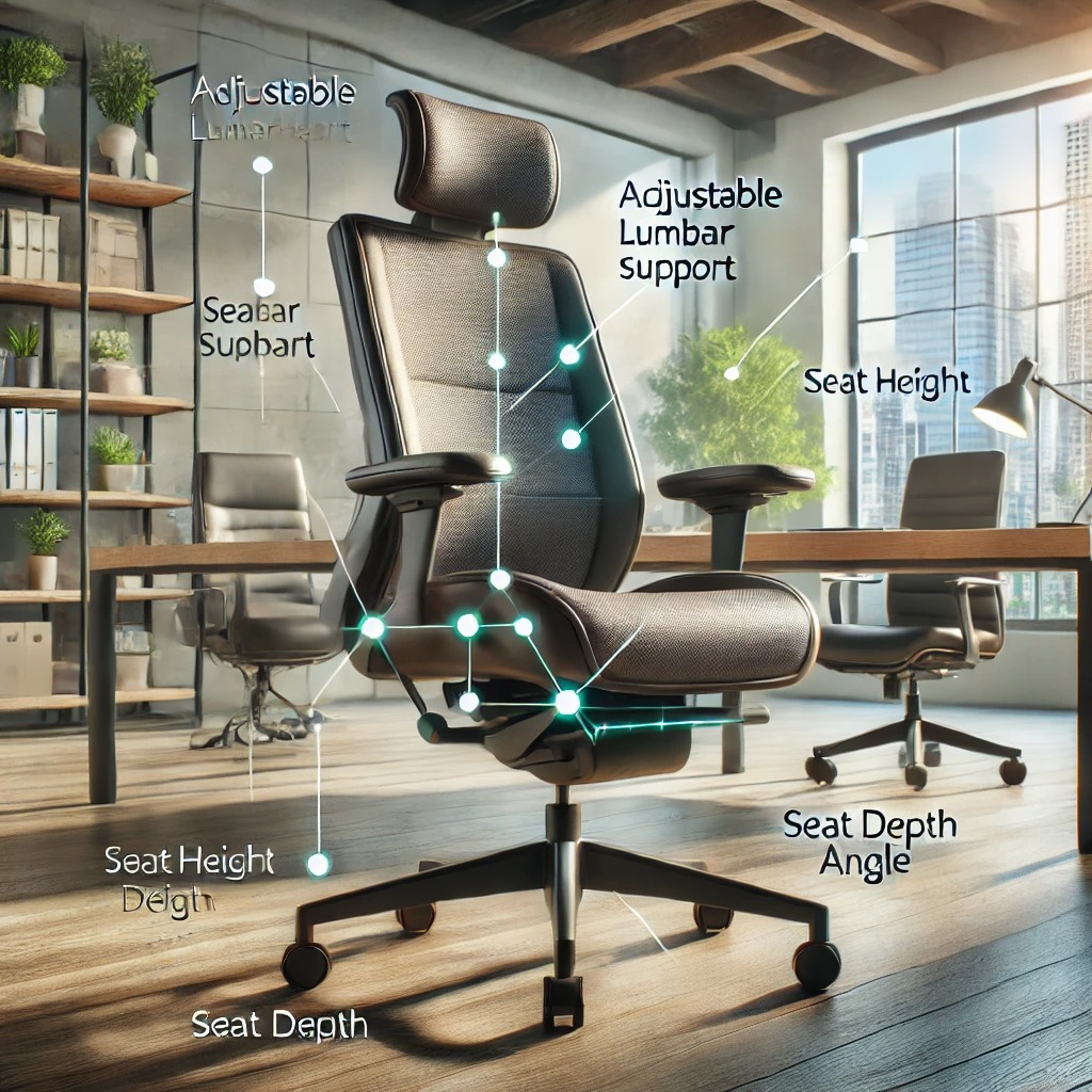 사무용 의자 선택 시 고려해야 할 요소