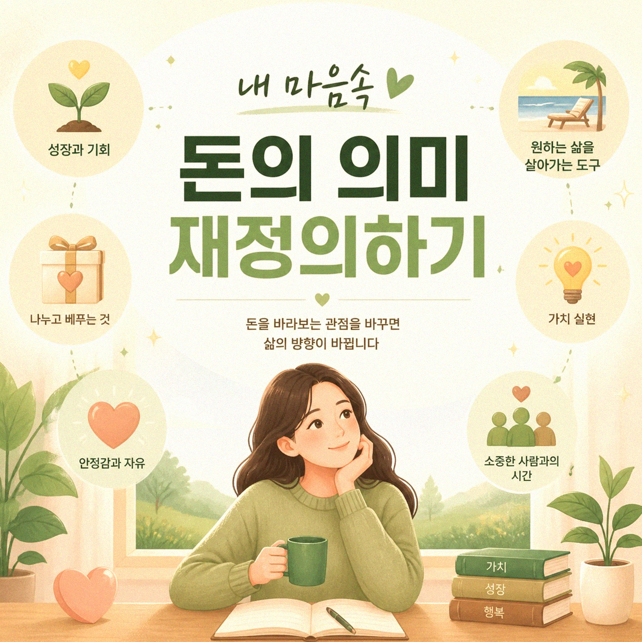 돈에 대한 생각이 달라지니 소비 습관도 바뀌었습니다