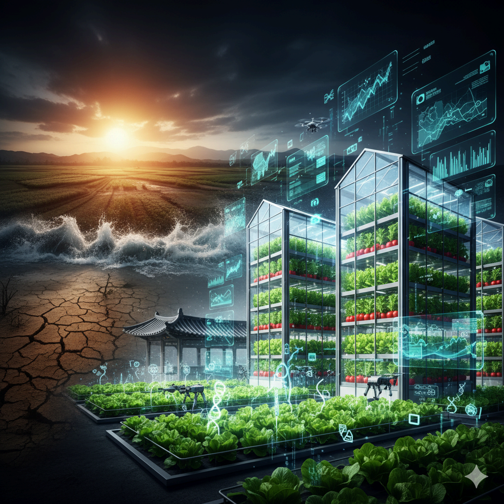 기후 변화와 식량 안보: 한국 농업의 리스크 분석 및 기술적 대비책