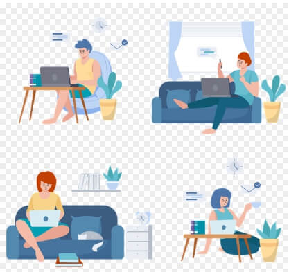 외국인의 원격 일자리를 위한 전략.