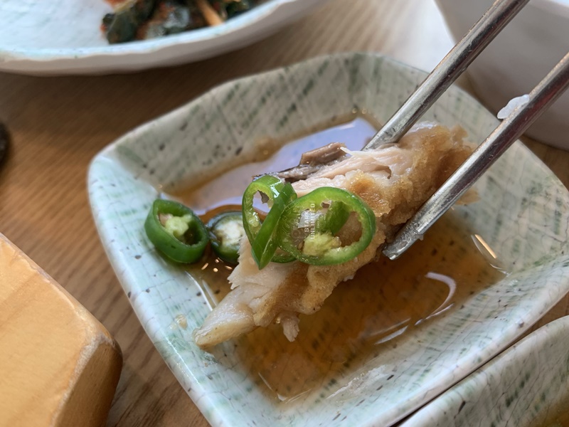 배곧신도시 고래식당 - 고등어구이