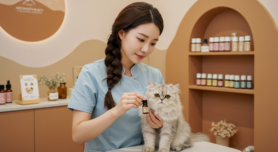 반려동물 아로마테라피 효과와 안전한 사용법 – 라벤더·로즈메리 활용