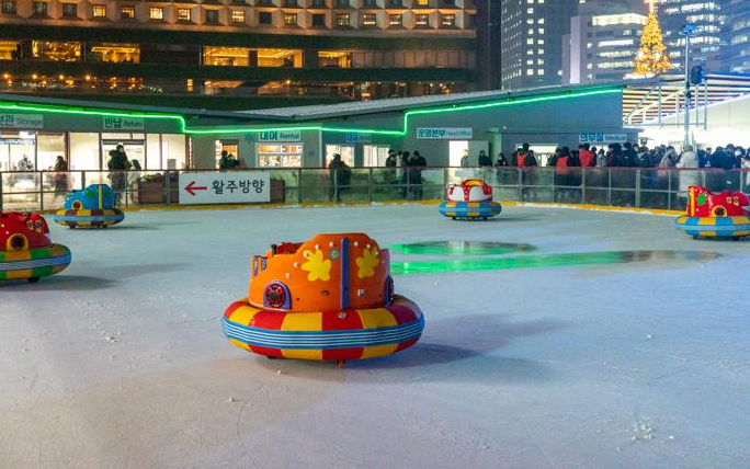 서울광장 스케이트장 강습안내