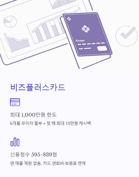 비즈플러스 카드