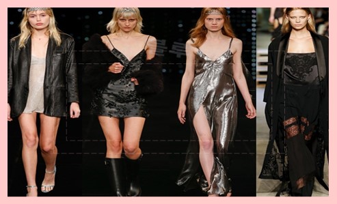 패피를 위한 슬립 드레스