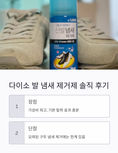 다이소 발 냄새 제거제 솔직 후기