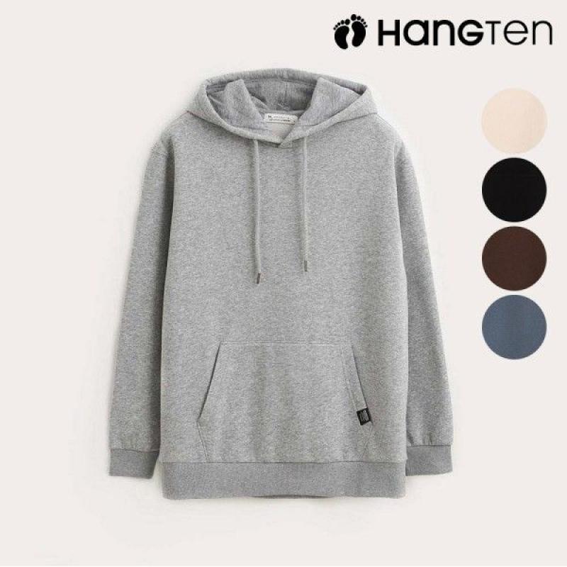 행텐 남녀공용 베이직 후드 티셔츠- BI8N093182111