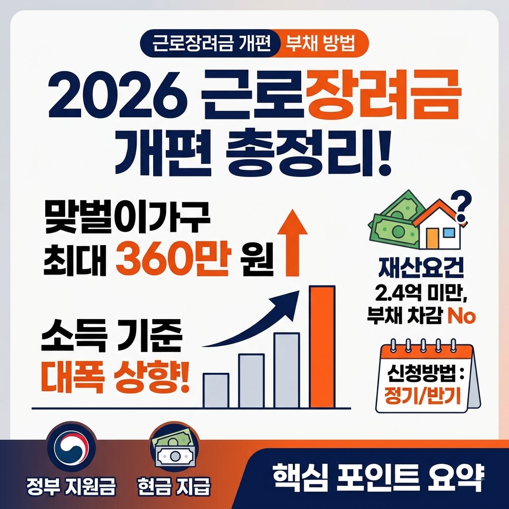 26년 근로 장려금