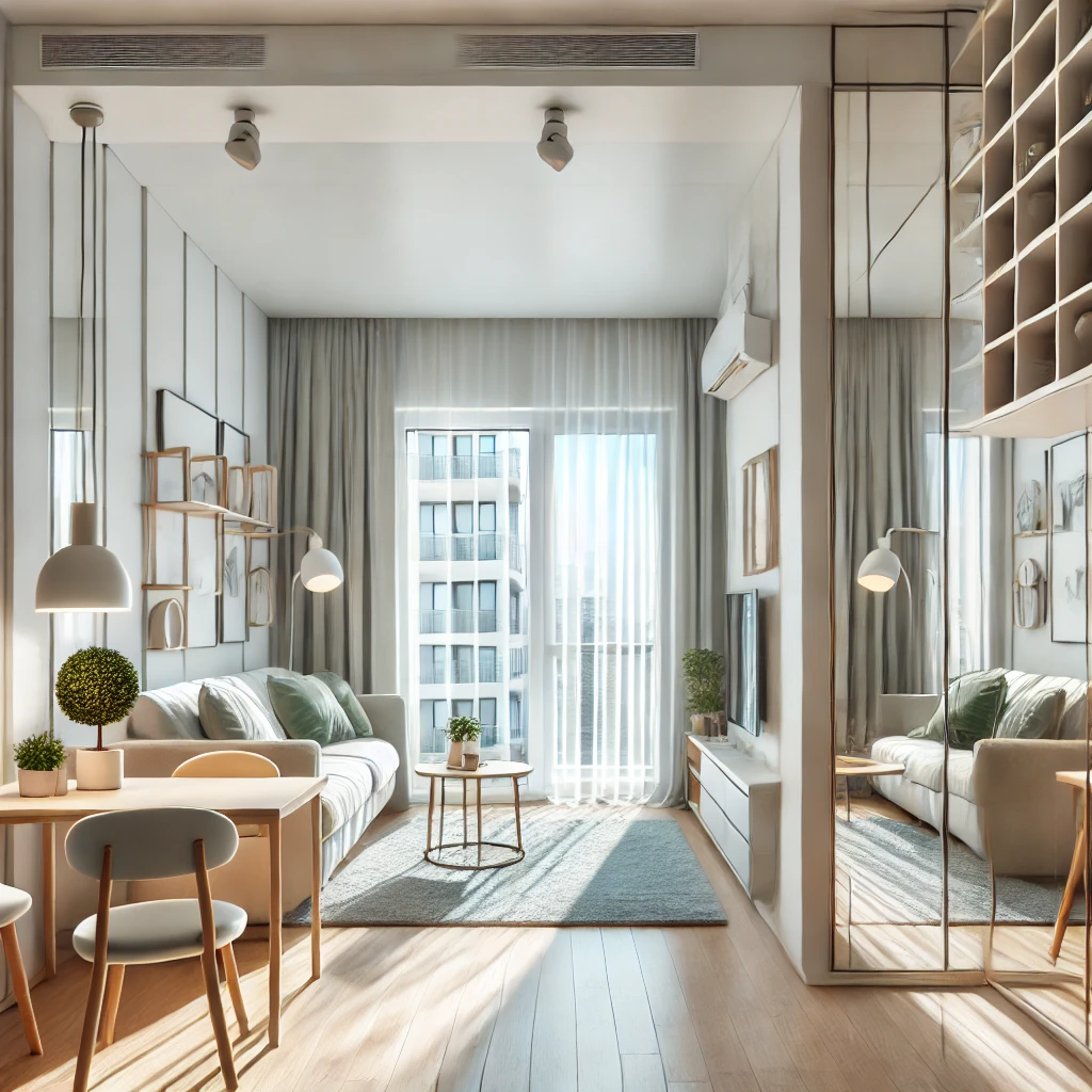 작은 집을 넓어 보이게 하는 인테리어 팁