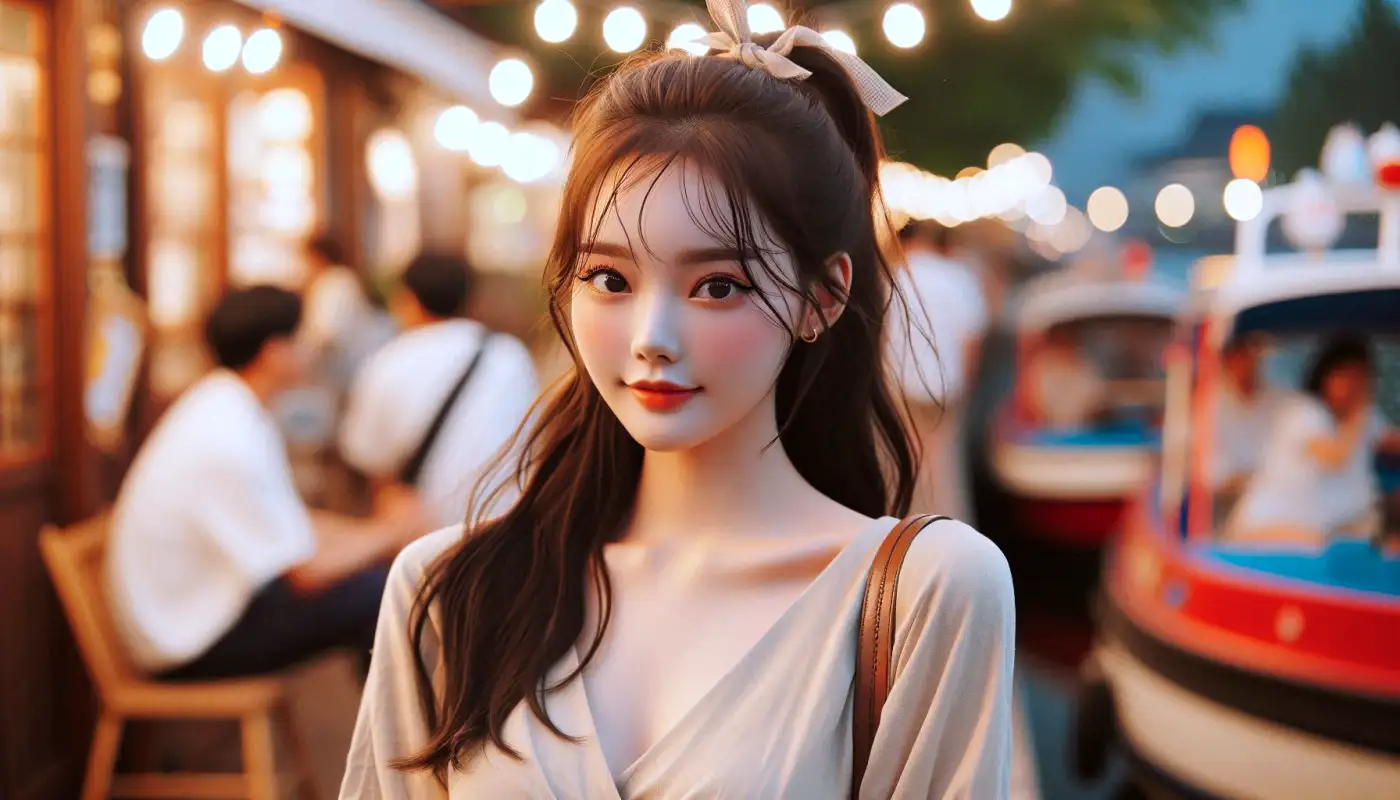 일본-여행시기를-알아보고-관광하는-여성의-모습