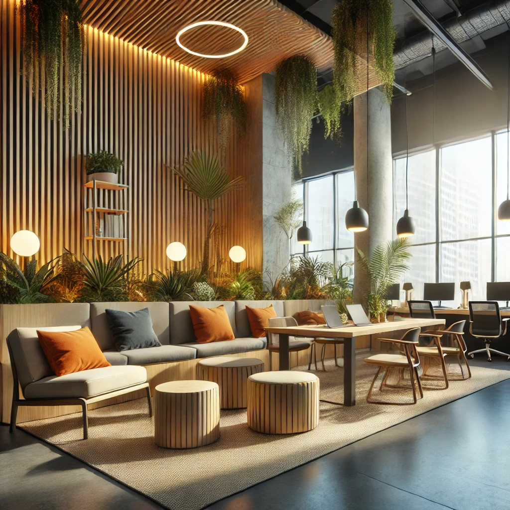사무실 내 휴식 공간 인테리어