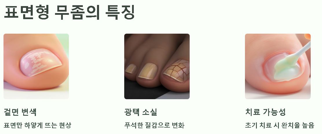 발톱 무좀 종류