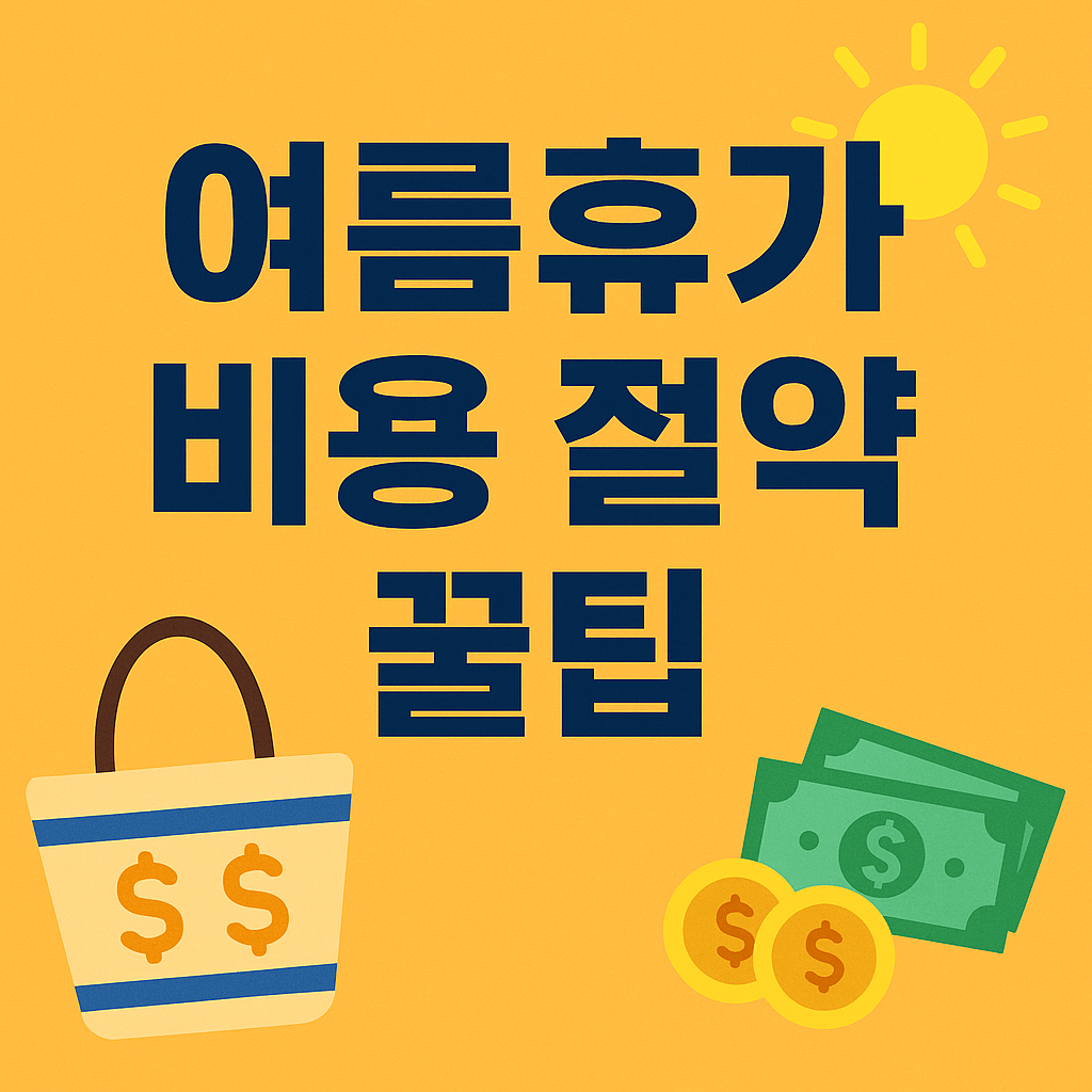 2025 여름휴가 비용 절약법, 숙소·항공·교통비 아끼는 5가지 실전 전략