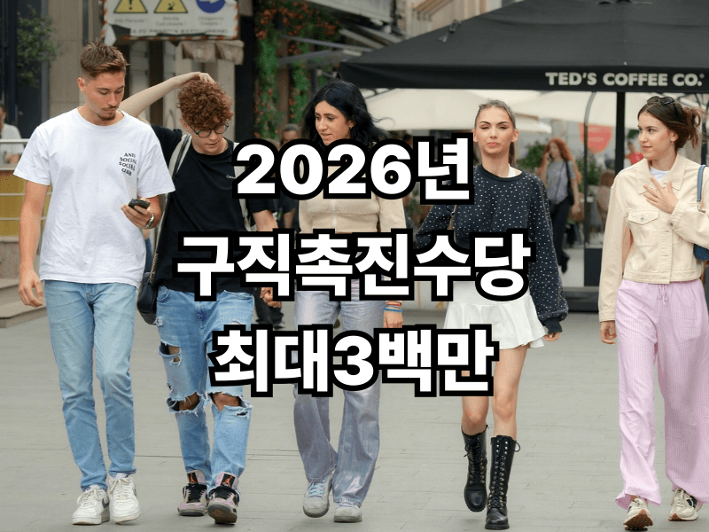 2026 구직촉진수당 최대 300만 원 받기 ❘ 자격조건&middot;활동계획&middot;지급팁 공개