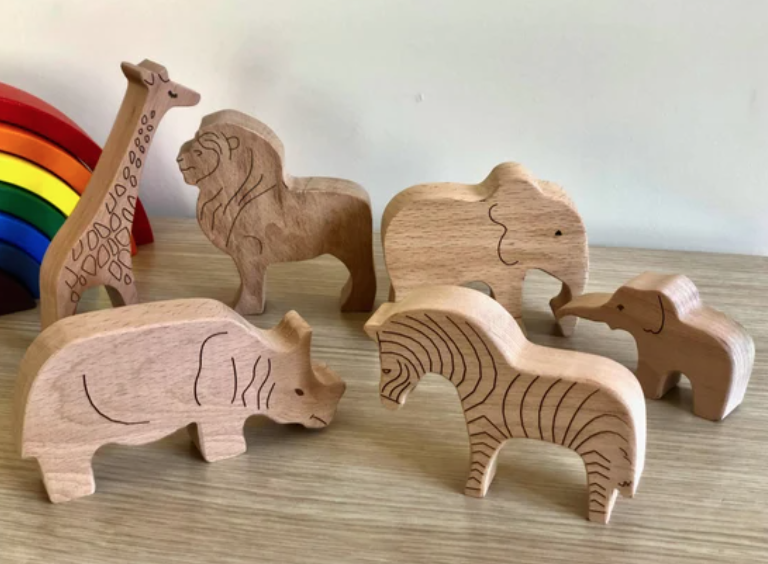 천연 소재 장난감 - 원목