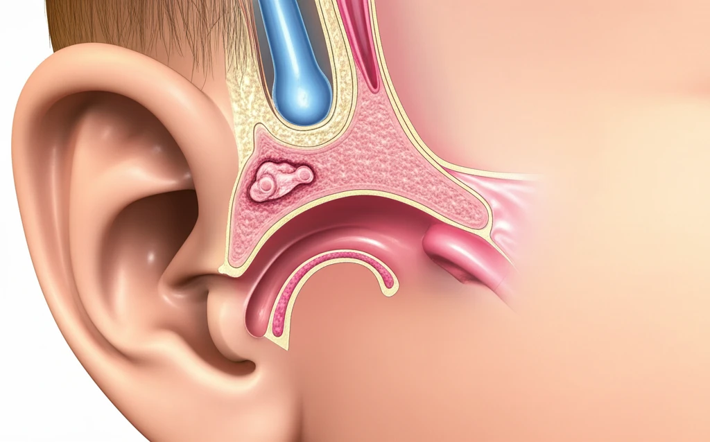 B형 독감 합병증 중이염 치료 시 항..