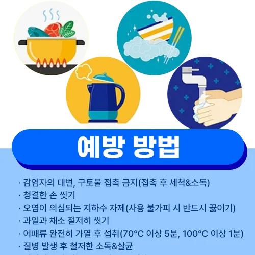 노로바이러스 예방