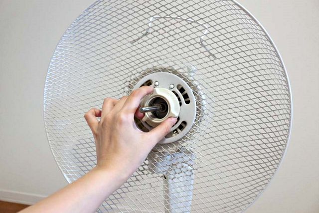 선풍기 청소법, 망 빼는법, 팁줌