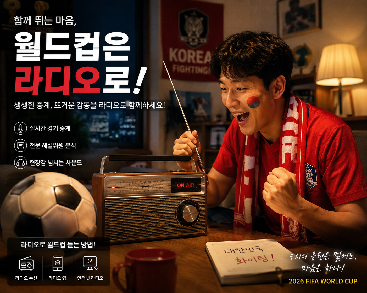 2026년 월드컵 라디오청취
