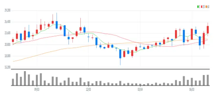 현대일렉트릭 주봉