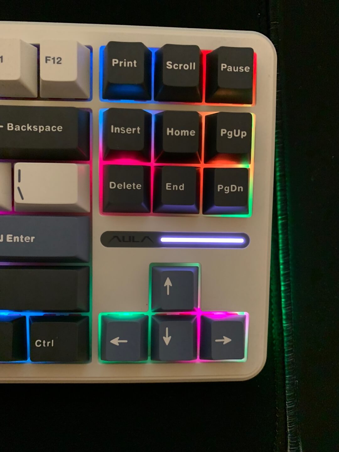 독거미 키보드 AULA F87 Pro 황축
