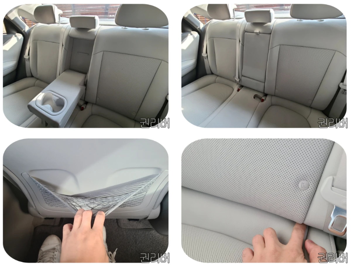 2열 시트와 디테일
