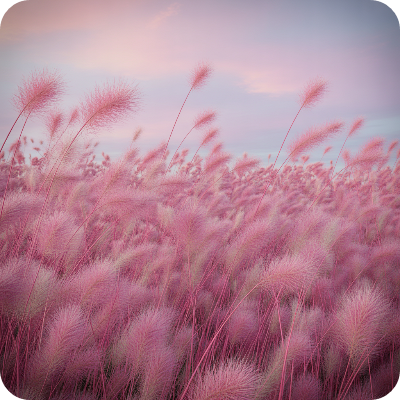 고창청농원 핑크뮬리 축제 가상 이미지