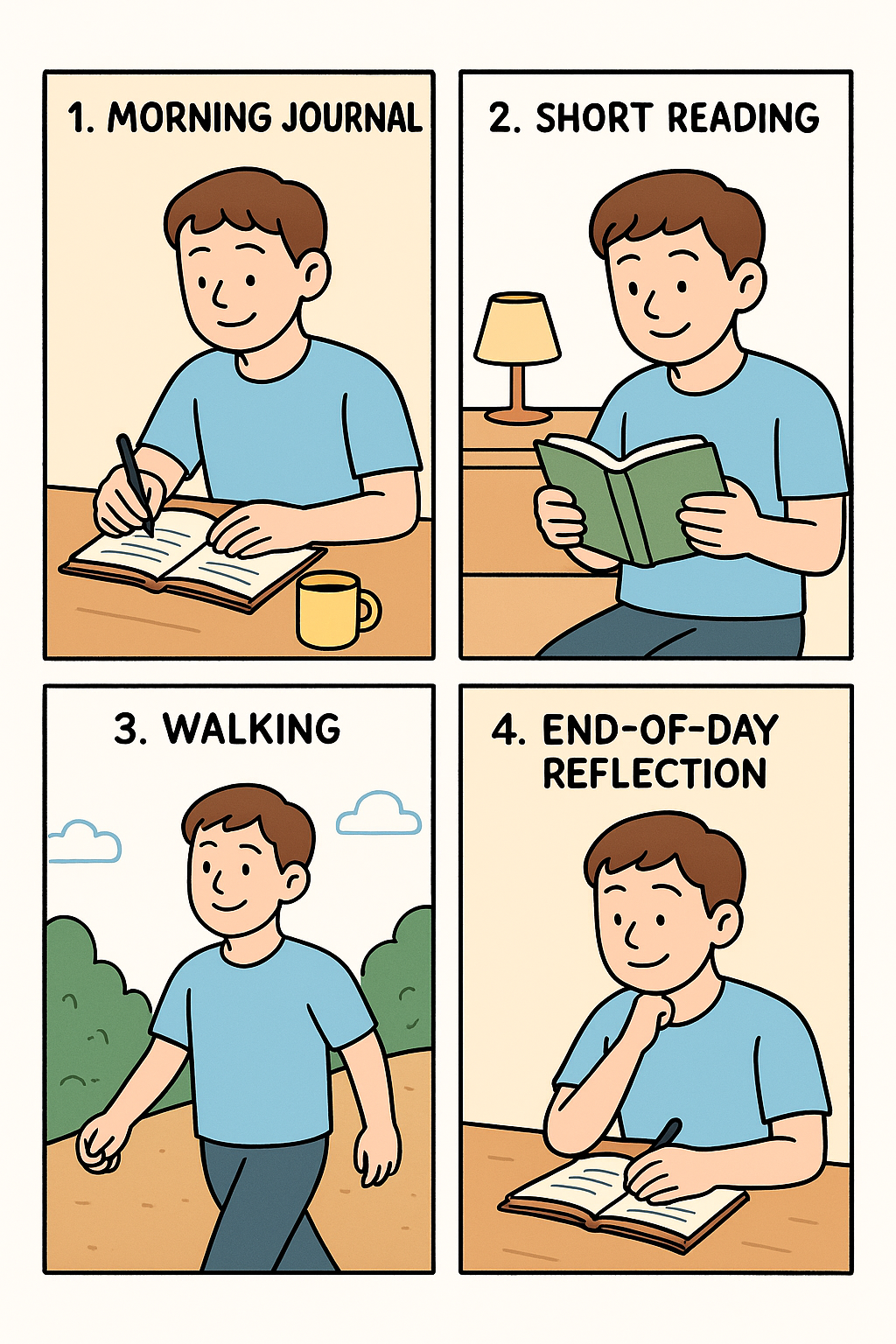 일상 속에서 쉽게 실천할 수 있는 성장과 행복 루틴 7가지