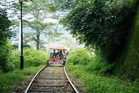 김유정 레일바이크 2