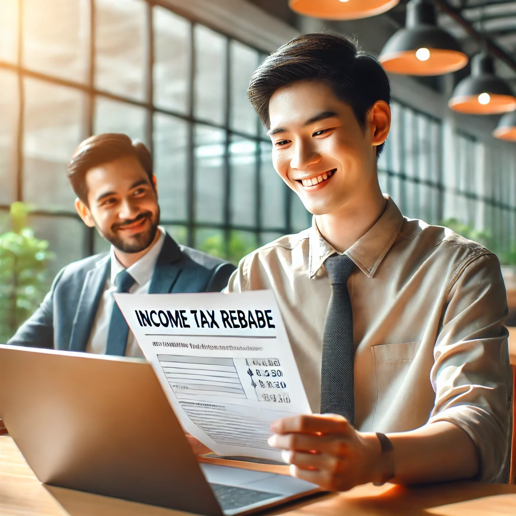 연말정산 중소기업 취업자 소득세 감면 관련 그림