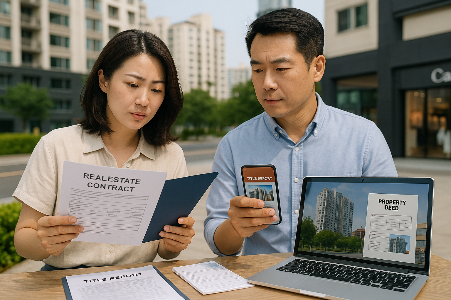 부동산 계약서와 현장 매물 비교 검토