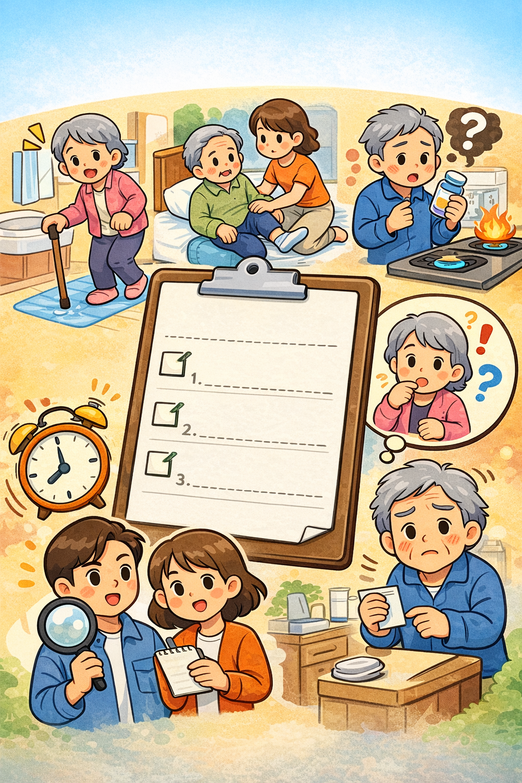 장기요양보험 신청 전 3분 자가점검 하는법