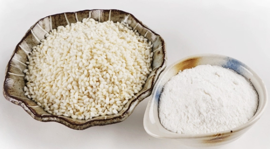 한국의 떡 종류 오그랑떡-찹쌀가루