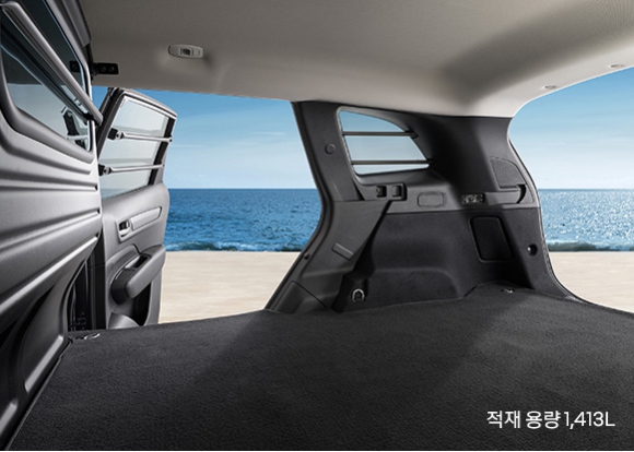 QM6 적재공간