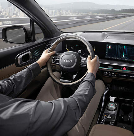 2025 쏘렌토의 내부