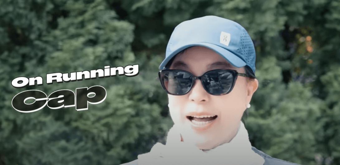 최화정 슬로우 조깅 효과 - 최화정 모자
