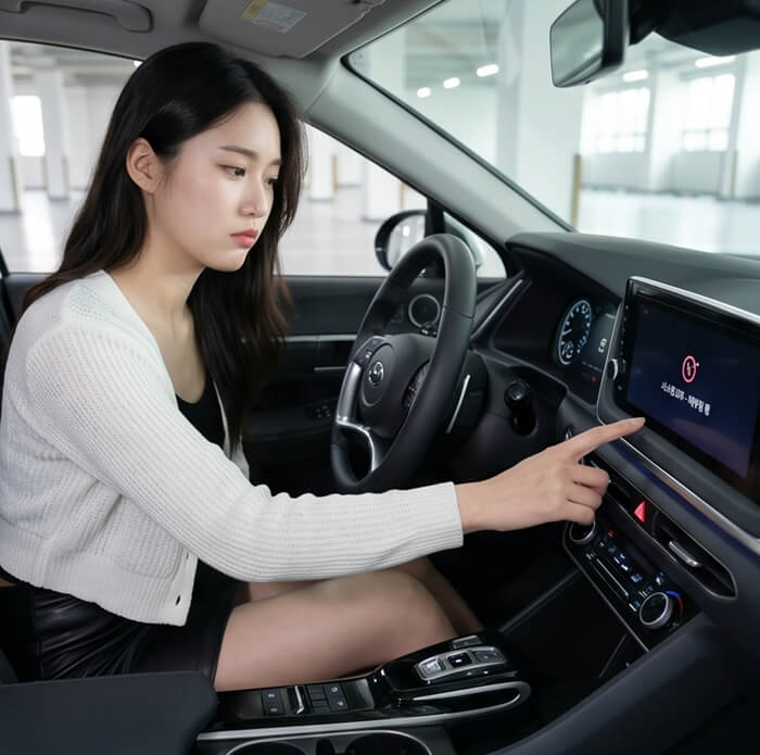 안드로이드 오토 티맵 먹통