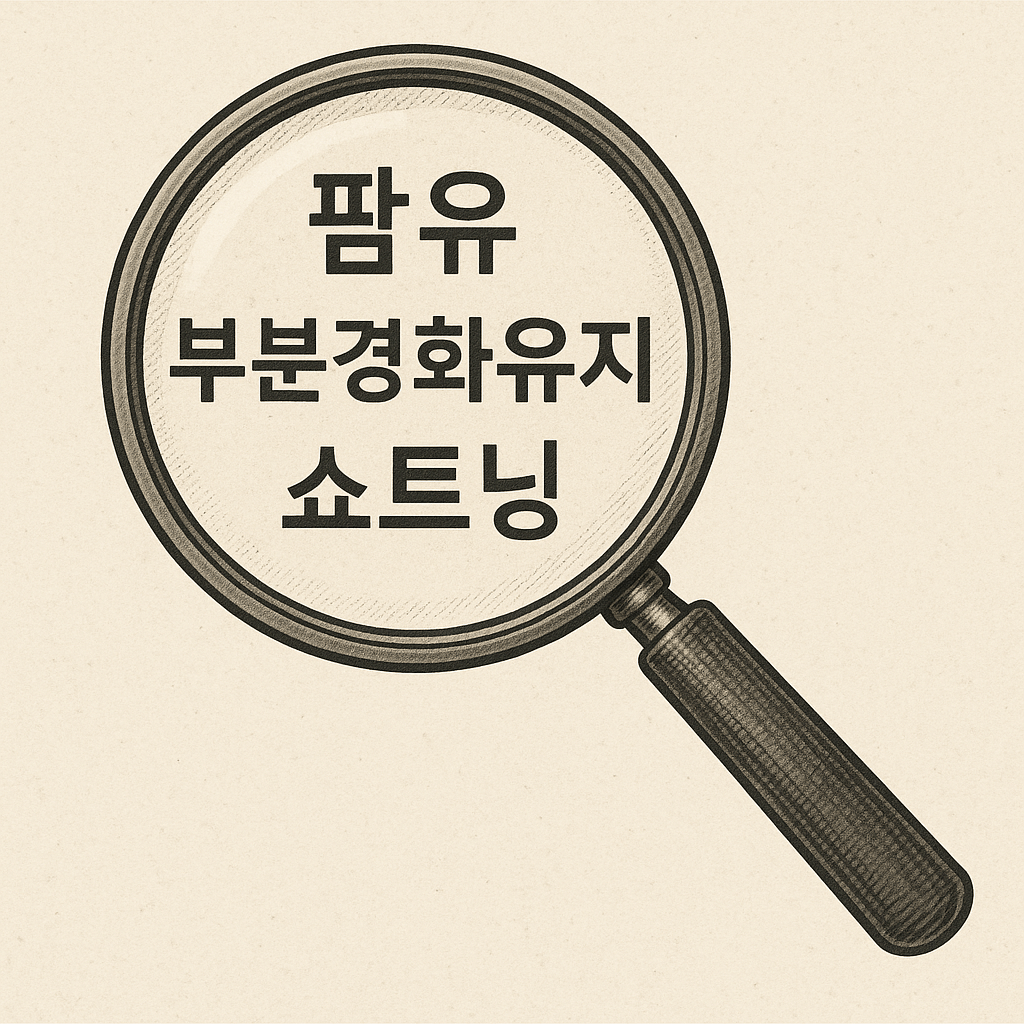 쇼트닝 뜻
