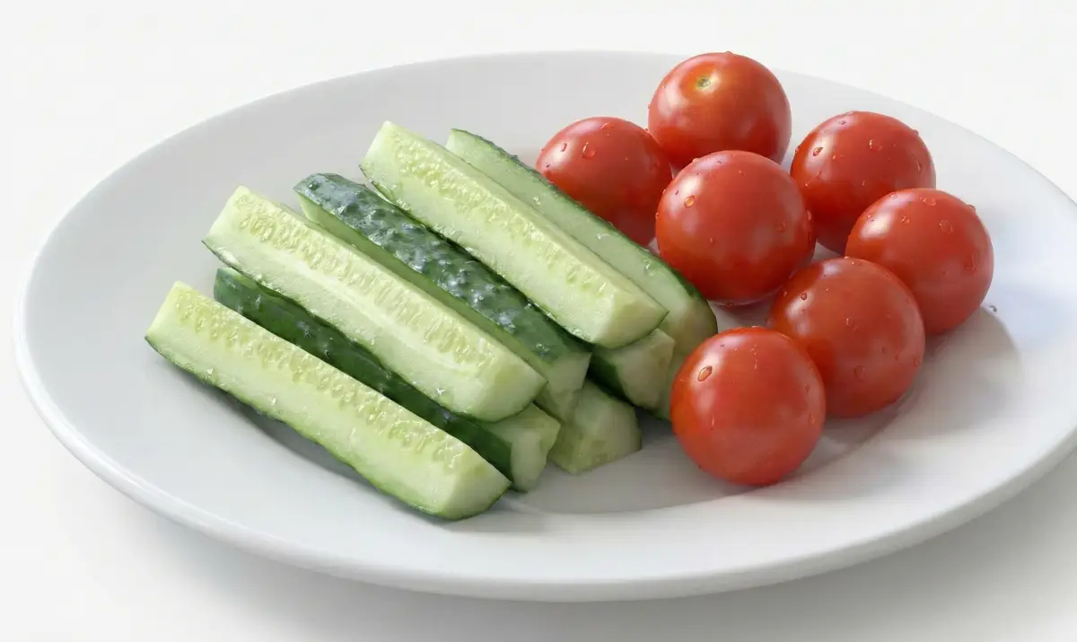 아삭한 식감의 채소는 칼로리 걱정 없이 공복감을 해소하는 최고의 친구입니다.