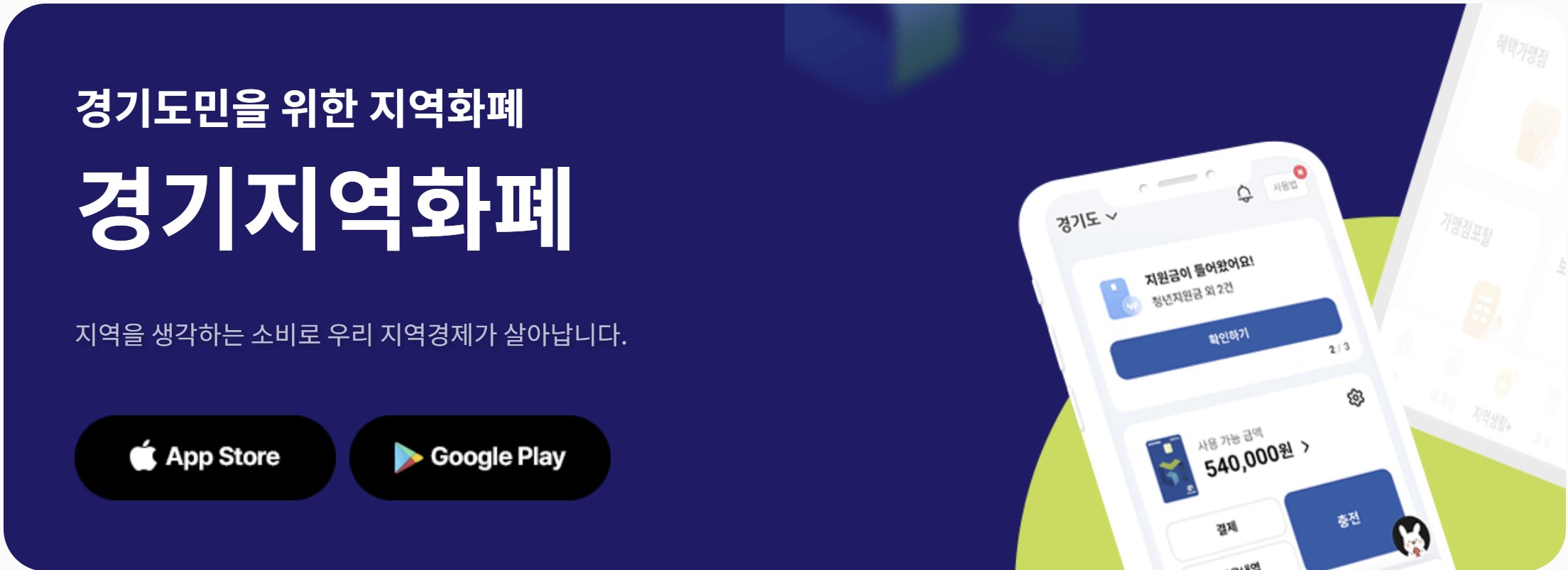 민생회복 지원금 소비쿠폰 경기지역화폐 신청 사용처 조회