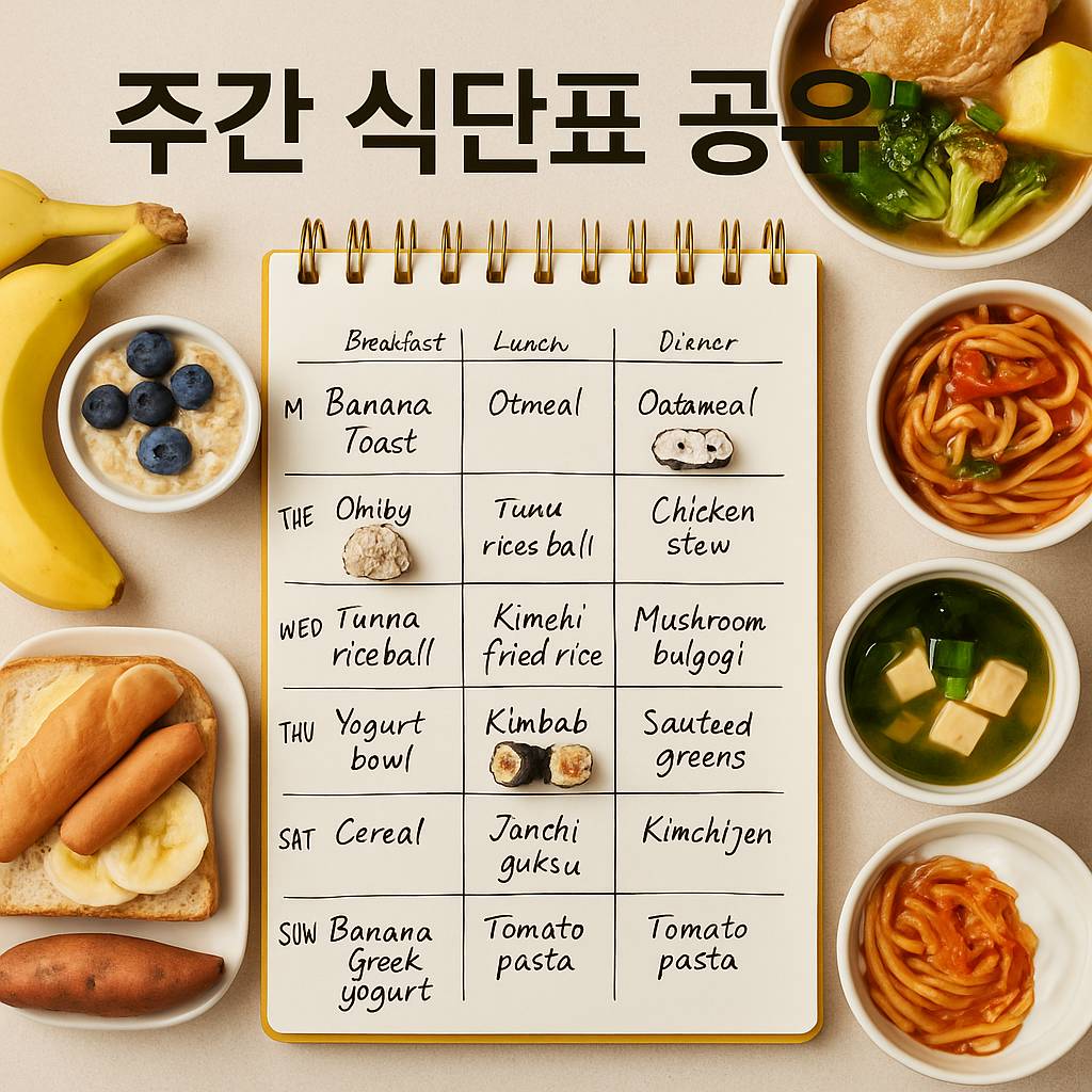 계획 있는 식사가 만드는 건강한 일상