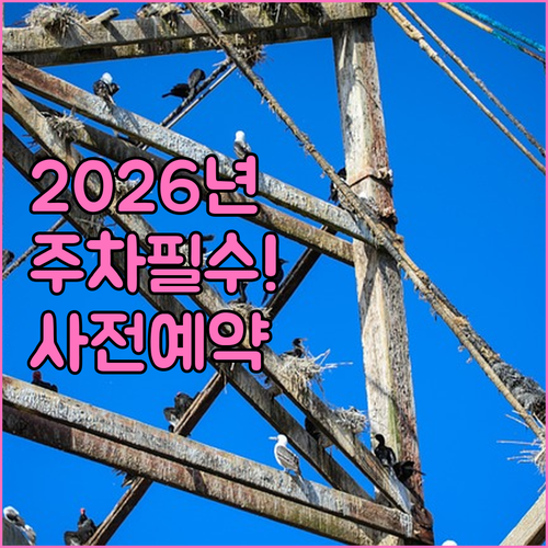 2026년 KT위즈파크 주차 사전예약..
